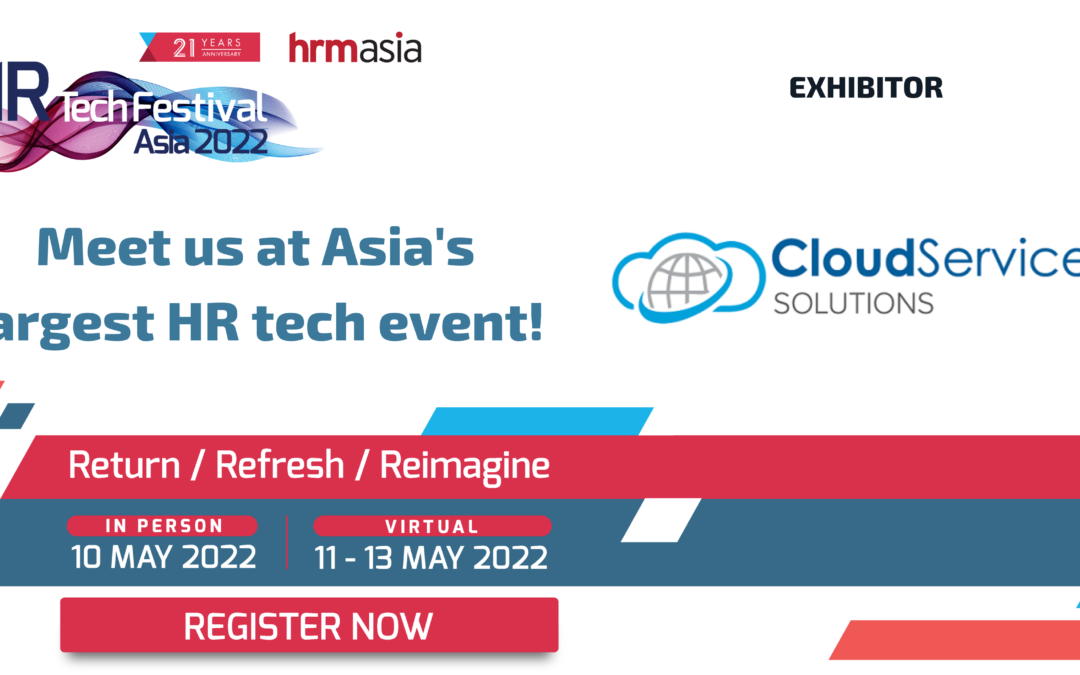 HR Tech Festival Asia 2022 – May 10-13